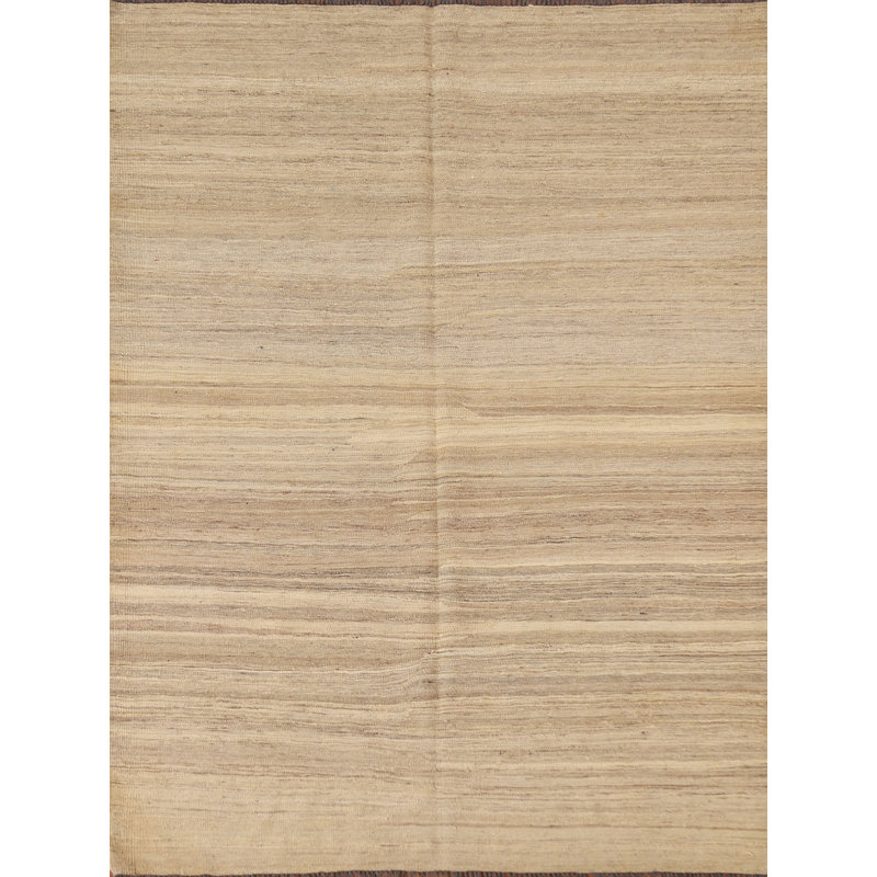 Tapis en laine Kilim Earth Tone 5 x 7