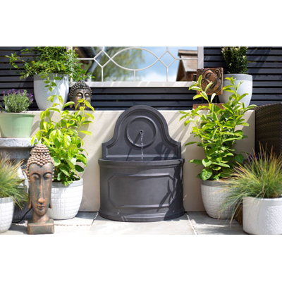 Deloma Easy Fountain Winchcombe Springs Mains Plugin Powered Water Feature