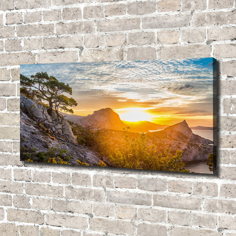Sunset - No Frame Print on Canvas