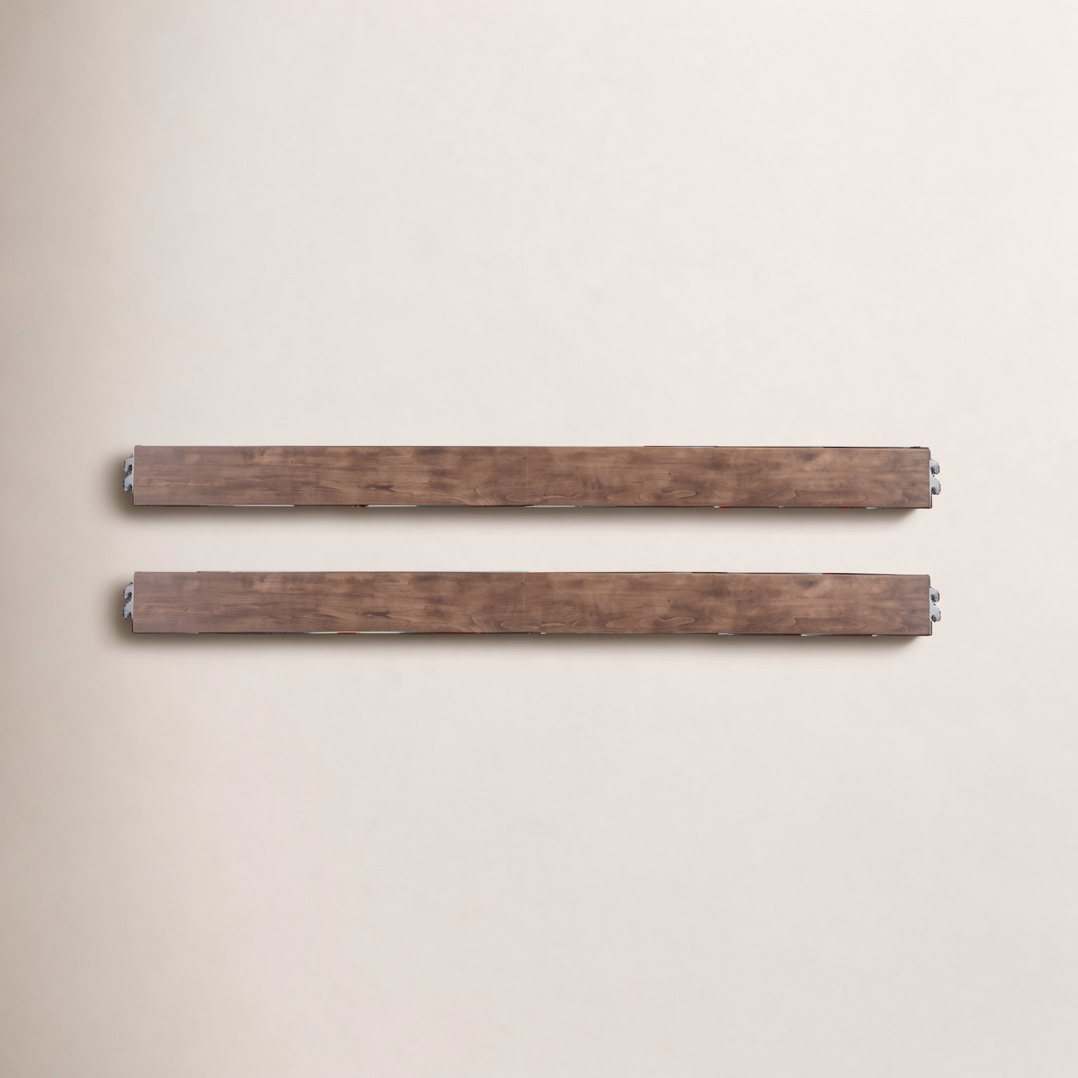 Charter Solid Hardwood Bed Rail, Brown