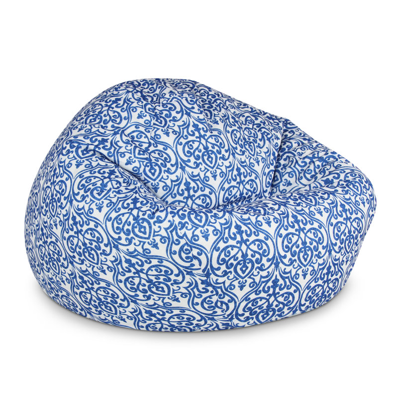 American Furniture Alliance Adult Bean Bag Chair, Blue 
