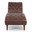 Chaise longue rembourrée avec motif de traîneau-1211980099