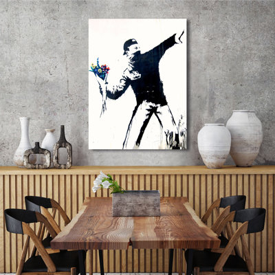 Bethlehem, Palestine by Anonymous (attributed To Banksy) - Wrapped Canvas Painting