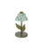 Sculpted Metal Hydrangea Taper Candle Holder (Set of 2)