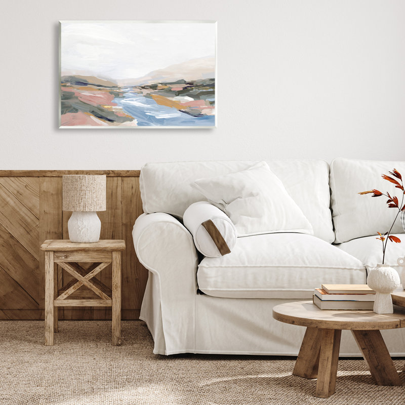 «Vibrant Landscape Fade», plaque murale par Hannah Dawson, H 13 po x l 19 po