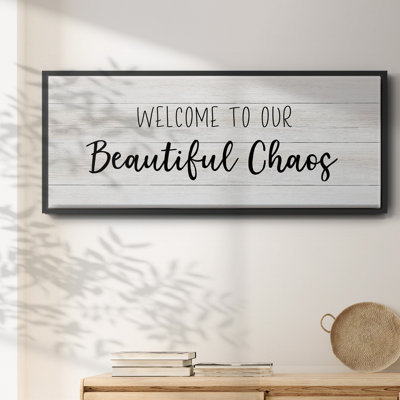 Beautiful Chaos - toile encadrée