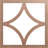 Statesman Ceiling Medallion-63412353-63412324