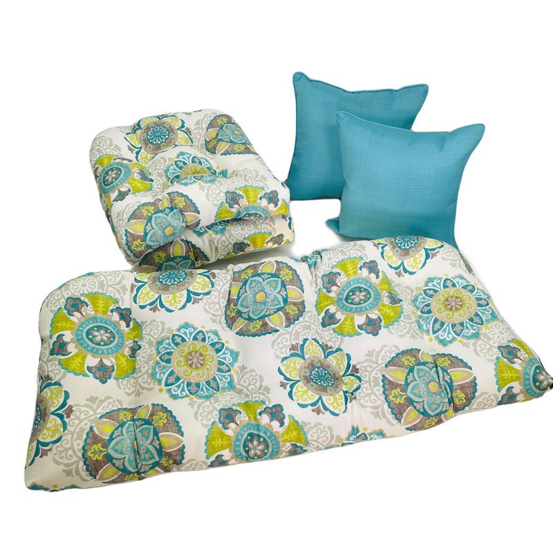Ensemble de coussins de causeuse d'extérieur 5 pièces Allodalla Oasis