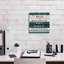 Epic Graffiti «Blue Zephyr Quote IV» par Mike Schick, impression sur toile, 12 po x 12 po-1275496299