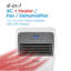 Climatiseur portatif SACC / CEC 8,150 BTU avec chauffage et refroidissement 12 000 BTU BPT Series