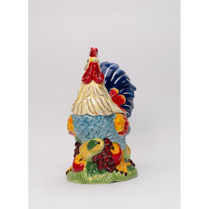 Ceramic Rooster Cookie Jar