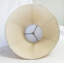 Abat-jour cloche en lin 10,5 "H x 16" (Araignée) en or