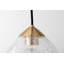 Luminaire suspendu en forme de cloche à 1 lumière Maya-28151947-28208549