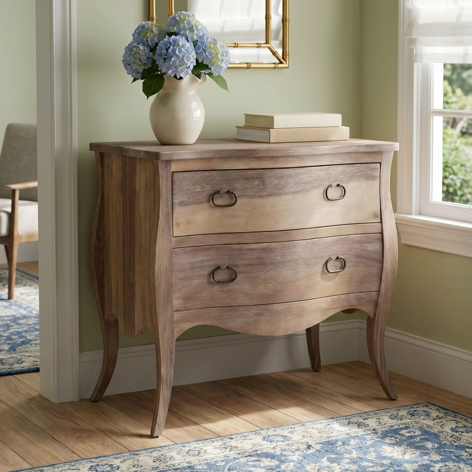 Frida Accent Chest, Natural Mango