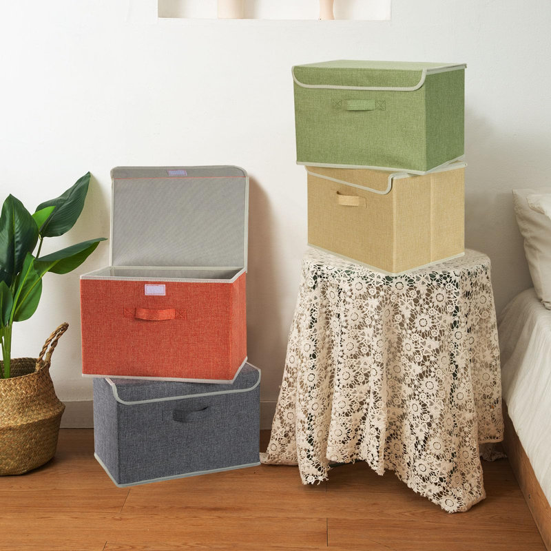 Rebrilliant Fabric Decorative Basket