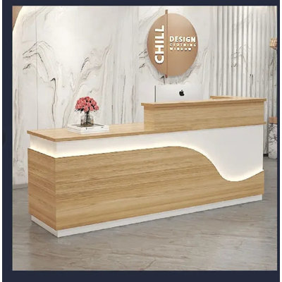 Chervon L-Shaped Executive Desk