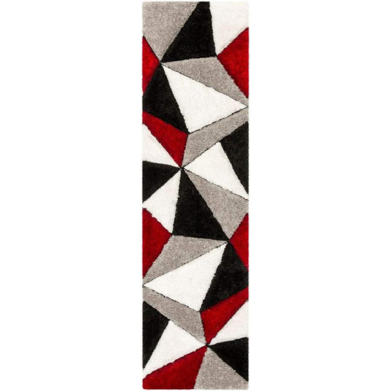 Bomer Geometric Indoor Rug, Runner 2'7" x 9'10"