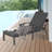 Outdoor Aluminum Chaise Lounge With Cushion-486247322