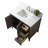 Chambery 36" Single Sink Bathroom Vanity with Engineered Marble Top-94426588-94564316