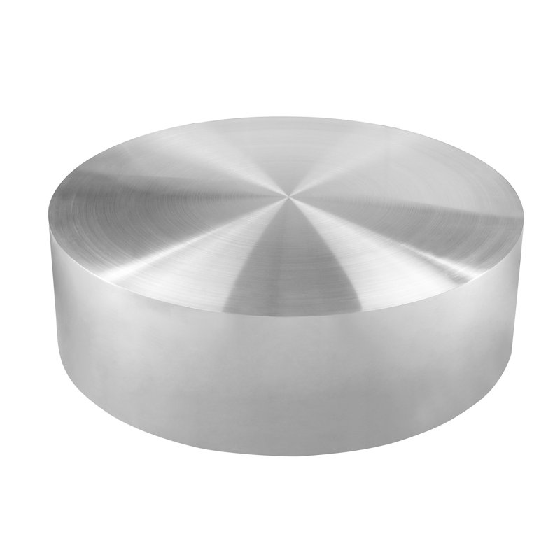 Jalisia Round Coffee Table Metal, Silver