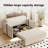 3 In 1 Convertible Sofa Bed With Large Capacity Hidden Storage Space Sofa