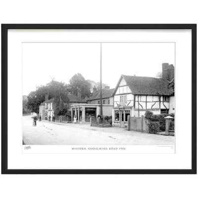 Milford, Godalming Road 1906 by Francis Frith - Single Picture Frame Print