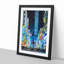 Bright Lights of Tokyo in Abstract - Picture Frame Graphic Art Print-55679296-55679298