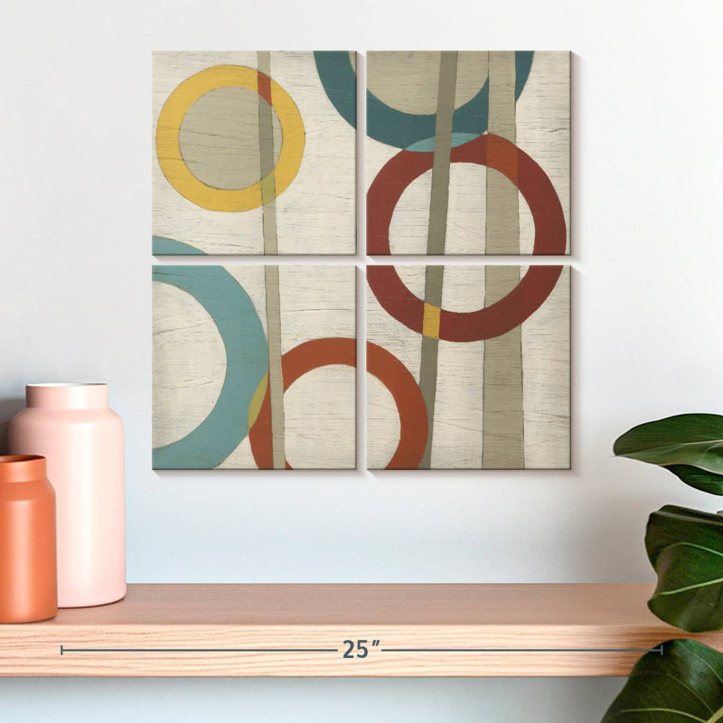 Circular Logic IV, 18" H x 18" W