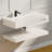 40" x 19” Double Layers Floating Vanity Stone Resin Wall-Mounted Vessel