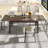 106.3 Inch Large Extendable Dining Table