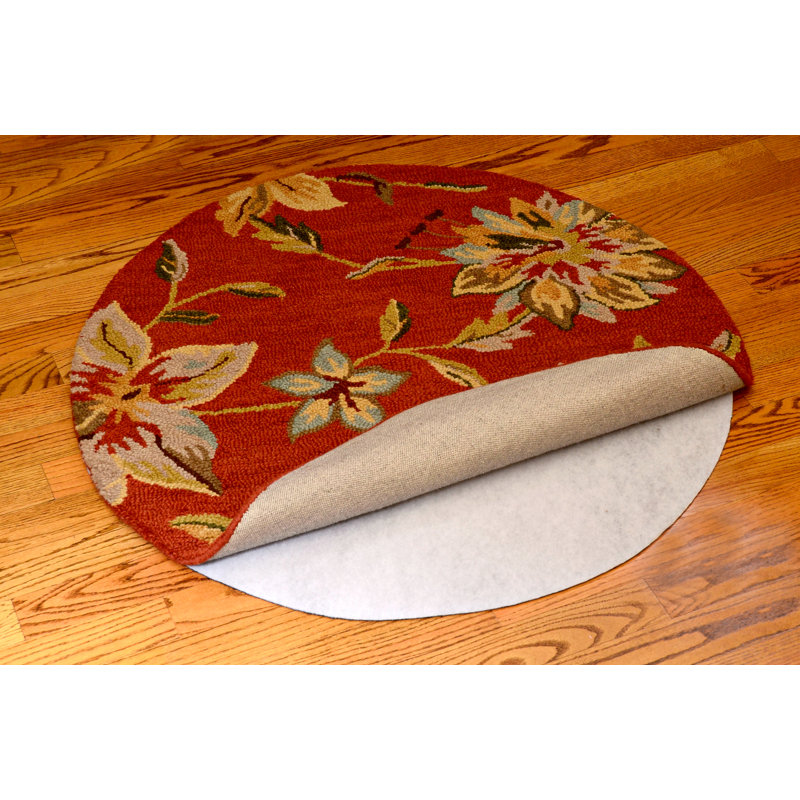 Sous-tapis antidérapant réversible Barella (0,25 po), Rond 8 pi 6 po x 8 pi 6 po