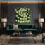 Fruit, melon coréen vert, art mural sur toile-1073202722