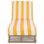 Gillian Steel and Rope Chaise Lounger-1697545171