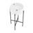 Monaco 16.5" Round Console Sink, White Basin-100946674