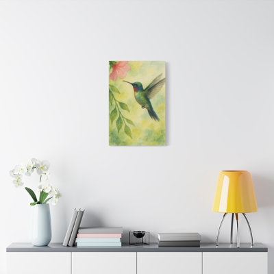 Aaroon Single Picture Frame Print on Canvas