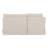 Gusella Slipcover Dining Banquette Beige 121In-127271396-127271402