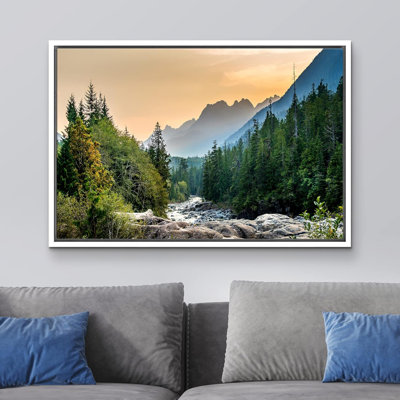 Nature Landscape " Colorado Forest River Rapid Rock Mountain "