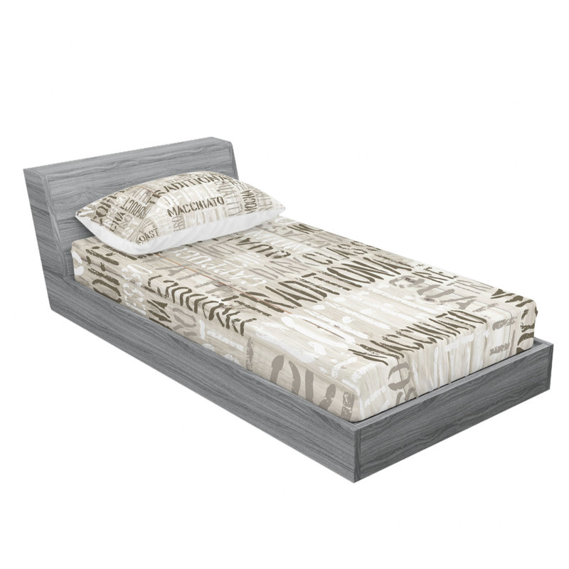 Microfiber Sheet Set, Twin XL Sheet Set with Fitted Sheet