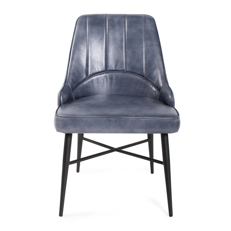 Fauteuil d'appoint en cuir de Melbourne