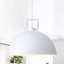 Luminaire suspendu industriel moderne à 1 lumière de 17,71 po pour îlot de cuisine, couloir, salle à manger, chambre à coucher, café-1673431806
