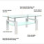 Table basse rectangulaire en verre, table basse transparente, tables d'appoint modernes pour le salon, meubles de salon-1564760621-1564760619