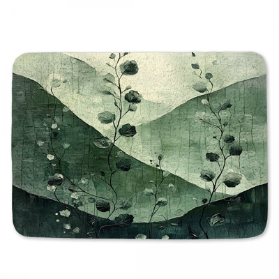 Tapis de bain Floral Peaks