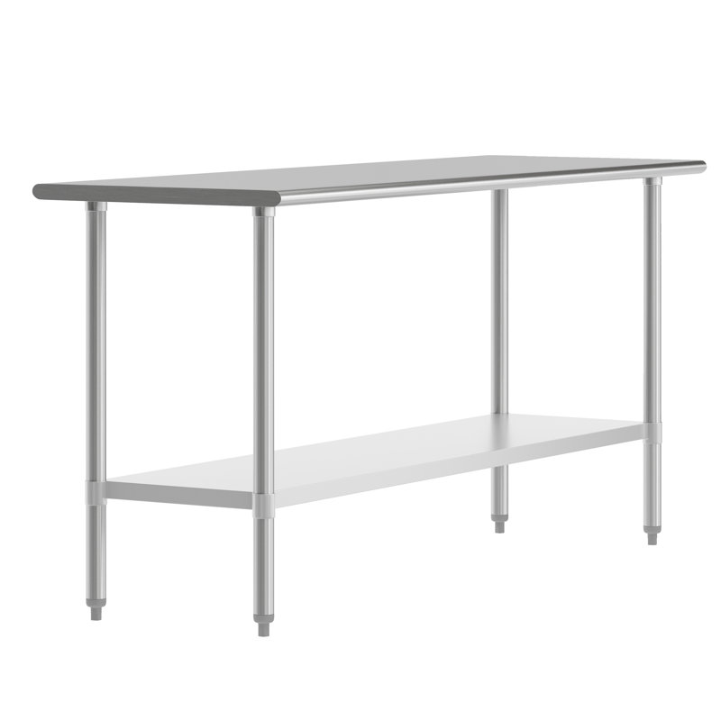 Table de préparation et de travail Woodford, H 34,5 po x L 72 po x P 24 po