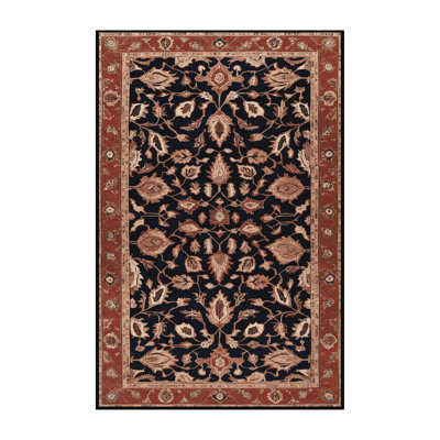 Tapis brun lavable à la machine