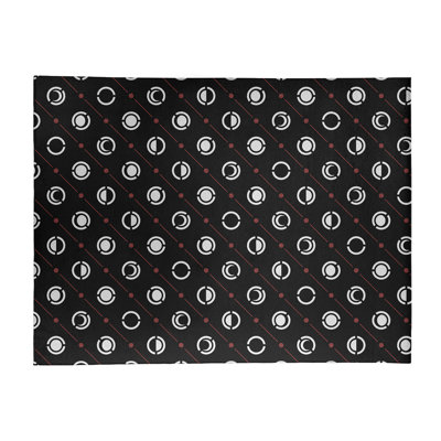 Chenille Geometric Indoor Rug