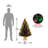 Fiber Optic Fireworks Tree with Ball Ornaments-1284022679