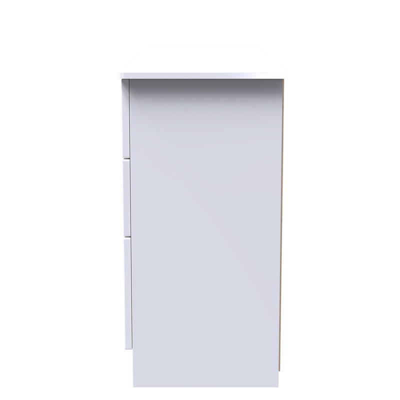 Fully Assembled Ratley Dressing Table, White
