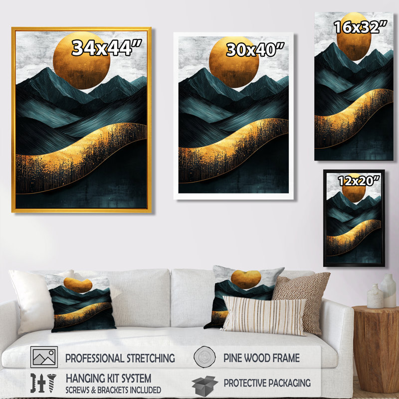 Graciana - paysages, impressions d'art mural, H 20 po x l 12 po, Toile tendue, Ne s’applique pas