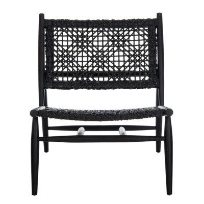 Chaise d'appoint à dossier tissé Kazbah