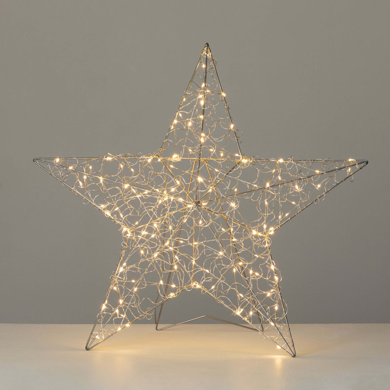 Étoile de Noël 31,5 po avec support